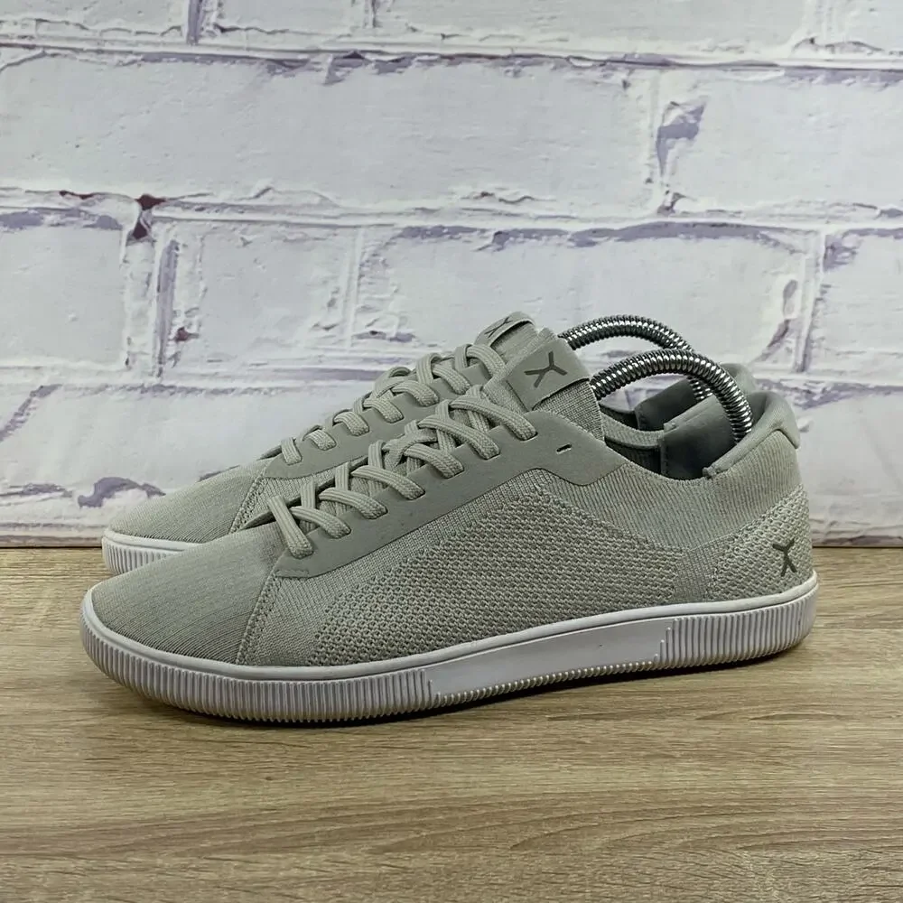 Flux Adapt Knit Trainer Grey Athletic Sneakers Men's 8 Women's 9 Barefoot Shoes